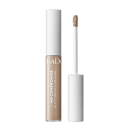 IsaDora No Compromise Lightweight Matte Concealer Unisex Beige 10 ML