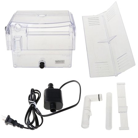 Akvarium Opdræt Rugehus Klar Fisk til Tank Rugemaskine Gennemsigtig Opdrætter Isolation Hængekasse Pumpe