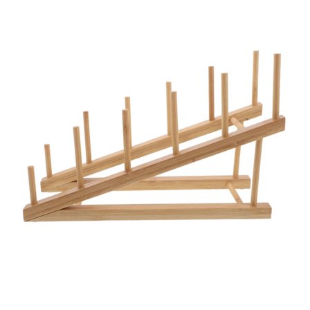 Dukkestativ: Trædukkeholder Showstativ - Anti-knus Opbevaring til Fingerdukker Klasseværelse Soveværelse og Børnehave Udstilling - Holder op til 12 