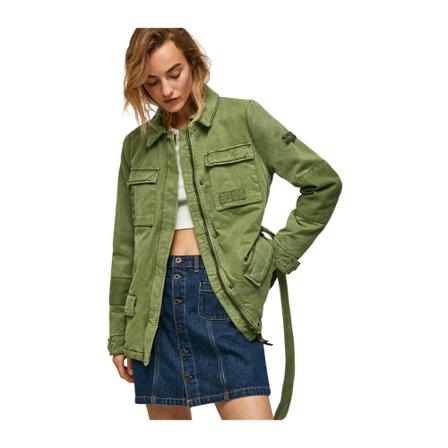 Pepe Jeans Hoodie Addison Grøn, Dame