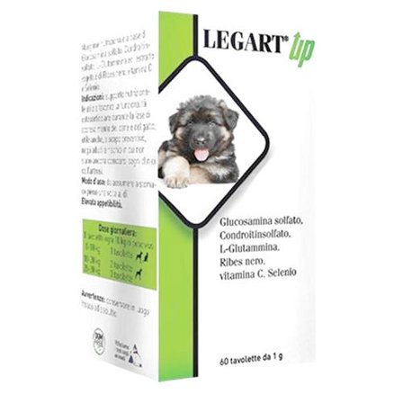 Legart up Alimento Complementare Cane 120 Compresse Naturale