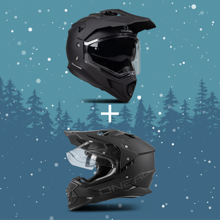 Adventure-Kypärä Course Drift + Adventure-Kypärä O'Neal Sierra Flat V.23