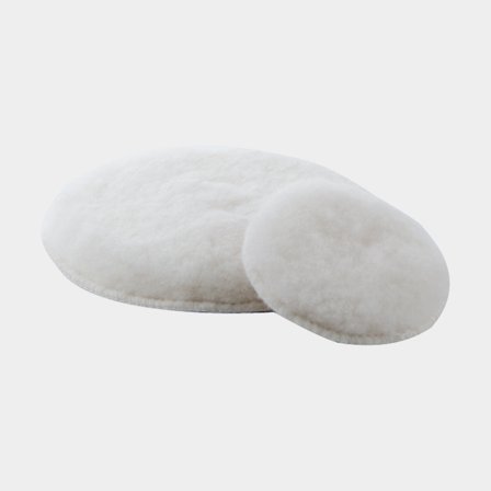 Tampon en laine 1852-Marine, Ø155 mm, dur, compatible avec plateau support Ø122 mm