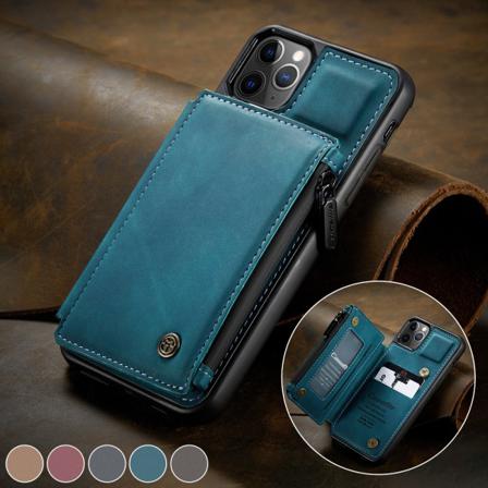 Caseme Läderbakfodral För Iphone 13 Grön