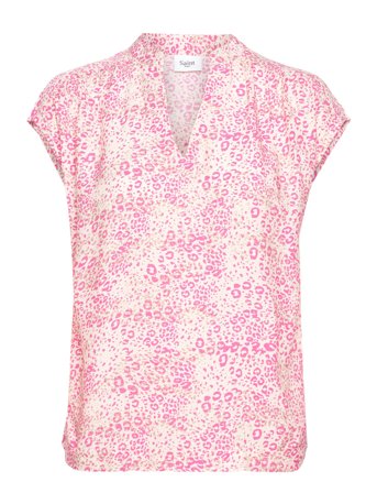 Daciasz Ss Blouse Pink Saint Tropez