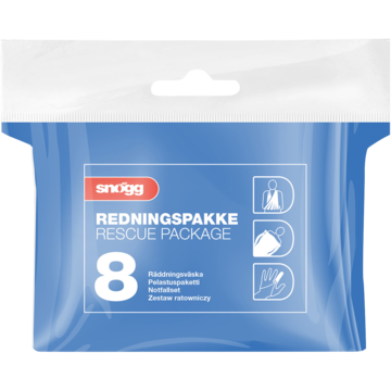 Refill 8 Snøgg Redningspakke