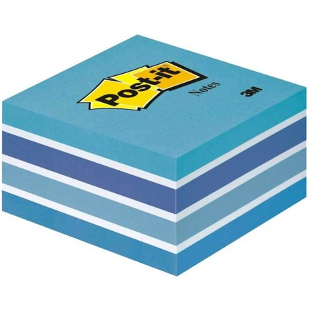 3M Post-it Note Cube 76x76 Pastellinsininen