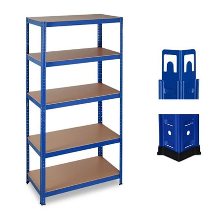 Förvaringshylla blå