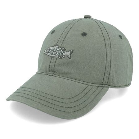 Stetson - Grön unconstructed Keps - Baseball Cap Fishing Olive Dad Cap @ Hatstore