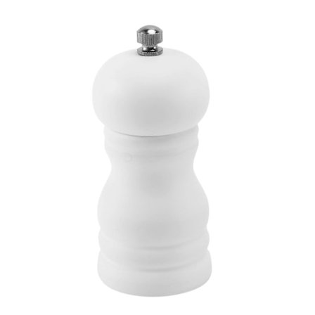 Trä Salt- och Pepparkvarn Set Manuell Peppar Saltkvarn, Massivt Trä med Justerbar Grovhet