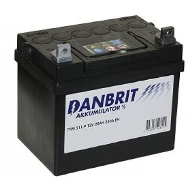 Endurance 511-9 Startbatteri 12V, 28 Ah Polställning 0, Elfördelning & strömförsörjning