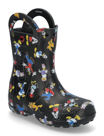 Mickey Friends Handle It K Black Crocs