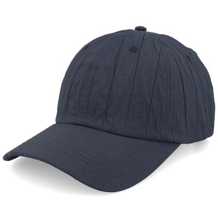Upfront - Anfred Black Dad Cap Unconstructed Black Cap - @ Hatstore