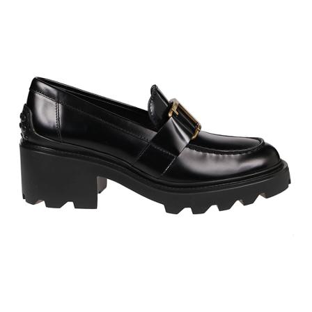 Tod's, Loafers Zwart, Dames, Maat:37 EU