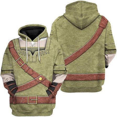 Anime Game The Legend Cosplay Of Zelda Link Cosplay Hoodie Herr Kostym Rollspel Fantasia Sweatshirt Halloween Carnival Kläder