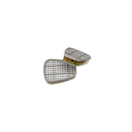 3M Gas/ångfilter 6057 PAR - Lyreco - Skyddsutrustning - Andningsskydd - Filter för andningsskydd