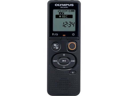 Olympus Fickminne, VN-541PC, 4 GB, svart - Lyreco - Kontorsmaskiner - Diktering - Diktafon