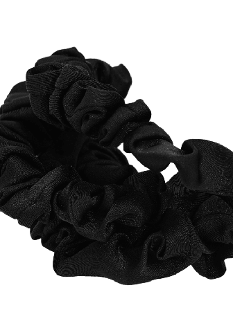 Å BEAUTY Scrunchies, 4-pack Håraccessoarer & tillbehör Unisex Svart 4 PCS