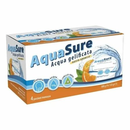 Aquasure Aqua Gelificata Arancia Edulcorata Multipack 4 Pezzi Da