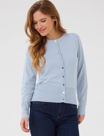 Kaffe Kalizza Cardigan - Blue - XS