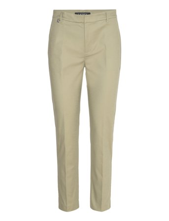 Double-Faced Stretch Cotton Pant Green Lauren Ralph Lauren
