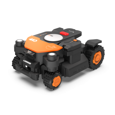 WORX Landroid Vision Cloud AWD 2000m² - Fyrhjulsdriven robotgräsklippare med RTK och AI-kamera, 2000 m²