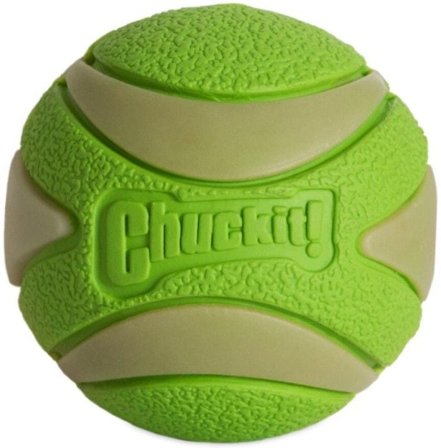 Chuckit! Max Glow Ultra Squeaker Ball M