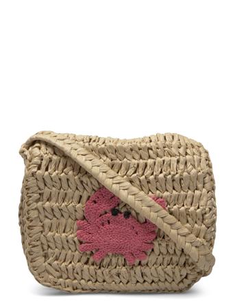 Crab Tote Veske Beige Mango*Betinget Tilbud