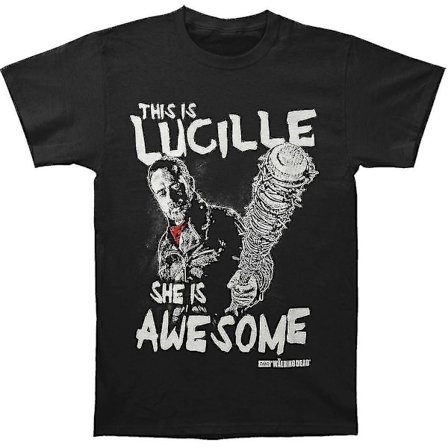 Walking Dead Detta är Lucille T-shirt Kläder