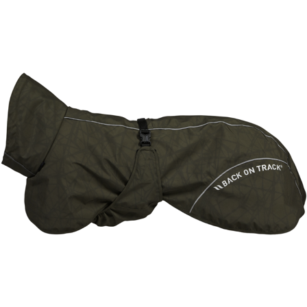 Back on Track Bay Rain Shell Coat Low Set Tail 40-50 cm Black