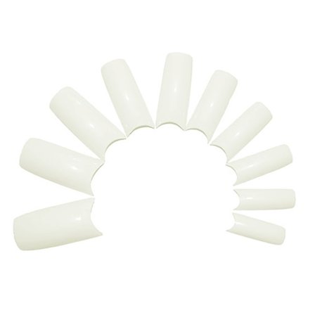 100 melkehvite spikertips