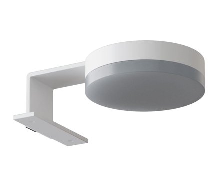 Dansani Jupiter Badrumslampa till spegel och spegelskåp Vit matt, Badrum