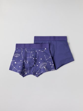 Polarn O. Pyret - 2-pack of boxers - 98 - 104 - Childrenswear - blue