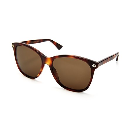 Gucci - Solbriller - Brun - GG 0024/S 002 5816
