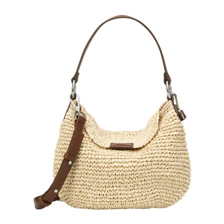 Marc O'Polo Banana crossbody Tas , Beige , Dames , Maat: ONE Size