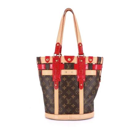 Louis Vuitton Vintage Pre-owned Tote Tass , Bruin , Dames , Maat: ONE Size Vintage Tassen