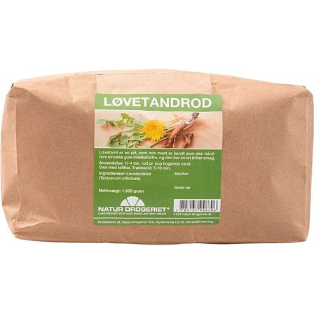 Natur Drogeriet Løvetandrod 1000 g, Helse & Madvarer, Madvarer, Krydderier