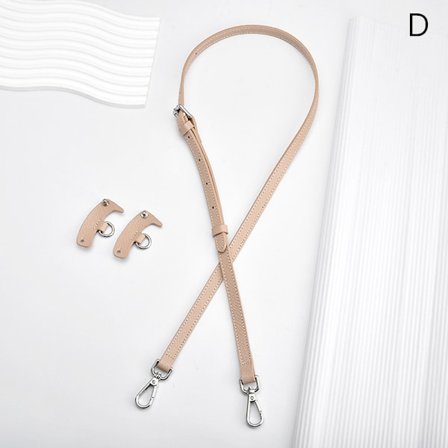 1Set Väskrem För Mini Punch-Free Läder Axelrem