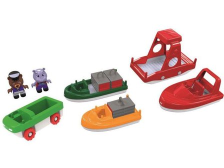 AQUAPLAY Båtset 11/fp - Lyreco - Skola och förskola - Lekmaterial - Sandlek och vattenlek