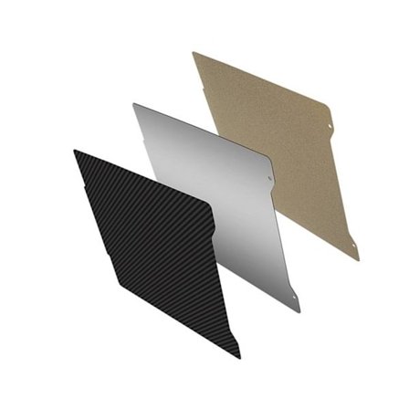 Rostfri Stålplatta PEI PET PEO Slät Fjäderstålplåt Högtemperaturbeständig för Prusas Mini Mini+ 3D-skrivare