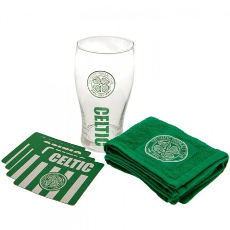 Celtic FC Officiell Mini Bar Set One Size Grön/Vit