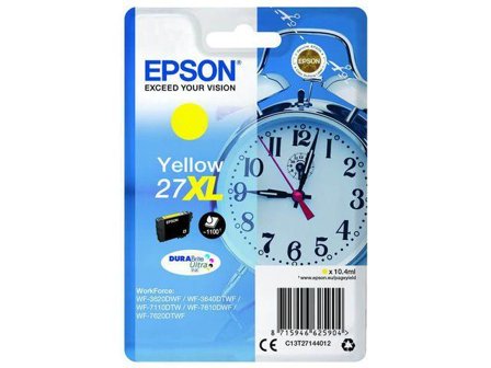 Epson 27XL - XL - gul - original - blekkpatron