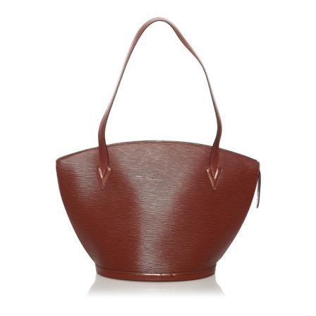 Louis Vuitton Vintage, Pre-owned Epi Saint Jacques Short Strap GM Bruin, Dames, Maat:ONE Size