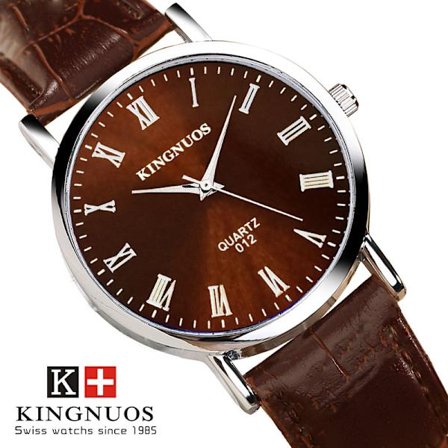 Koreansk unisex klocka med romerska siffror, trendig modebälte herrklocka studenter avslappnad kvarts vattentät klocka