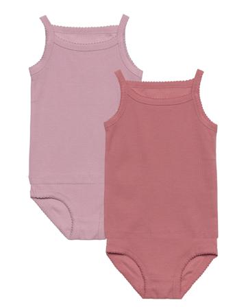 Rib Jersey 2Pack Straptop & Underpants Undertøysett Rosa Copenhagen Colors