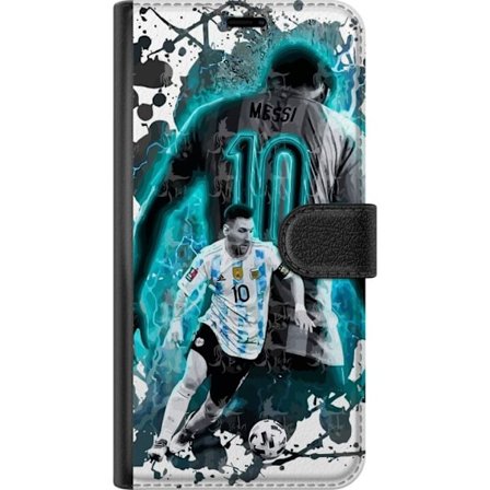Kompatibel Tegnebogsetui til Motorola Moto G34 Messi