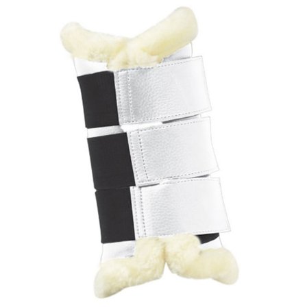 HyIMPACT Combi Faux Leather Brushing Boots L Vit