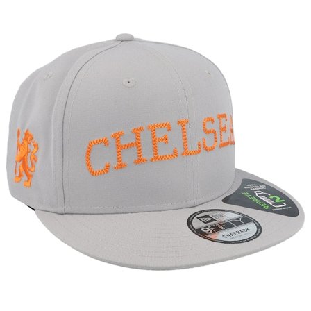 New Era - Gris snapback Gorra - Chelsea Chainstitch 9FIFTY Grey Snapback @ Hatstore