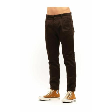 Nine In The Morning Straight Broek , Bruin , Heren , Maat: S