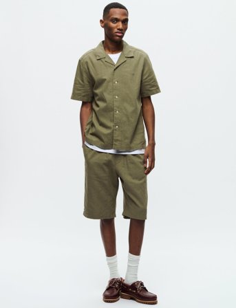 WOOD WOOD Wwenoch Short - Green - L